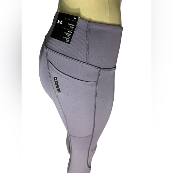 NWT Under Armor Heatgear Compression High Rise Capri Legging W/ Pocket - Picture 1 of 6
